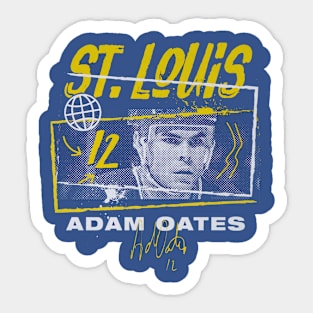 Adam Oates St. Louis Tones Sticker